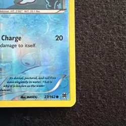 Pokemon GOLDEEN 27/162 - XY BREAKthrough - Rev Holo - MP - Image 4
