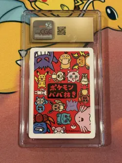 CGC Psyduck Pokemon Playing Cards Old Maid 2019 Pristine 10 Japanese - Image 2
