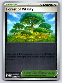 Forest of Vitality 188/217 Uncommon Ascended Heroes Pokemon Reverse Holo NM - Image 1