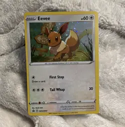 The Pokemon Company Eevee SWSH095 SWSH Promo Holo English Basic 60HP Saito - Image 1
