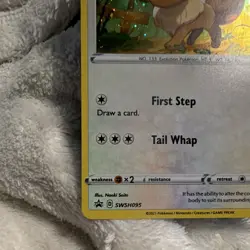 The Pokemon Company Eevee SWSH095 SWSH Promo Holo English Basic 60HP Saito - Image 5
