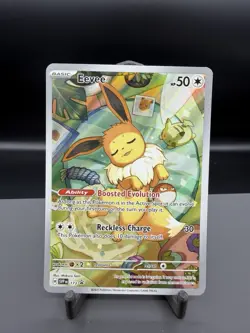 Pokemon Company Eevee 173 SV-P Scarlet & Violet Promo Holo ENG 50HP Basic - Image 1