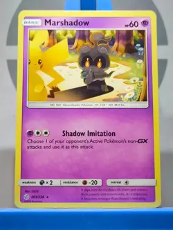 Marshadow 103/236 - Rare - Sun & Moon: Cosmic Eclipse - Pokemon TCG - Image 3
