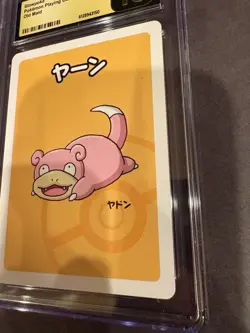 CGC Pristine 10 Pokemon Slowpoke Playing Card Promo Old Maid Jpn 2019 - Image 5