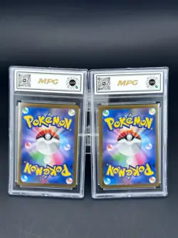 2025 Pokemon Card TCG JPN. PIKACHU ex M2A 044/193 RR MPG 10 Lot of 2 Card FF - Image 2