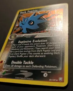 Dark Pupitar 40/109 Reverse Holo Stamped ex Team Rocket Returns Pokemon TCG LP - Image 3