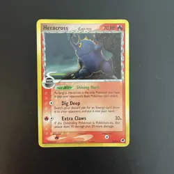 Heracross 3/101 Holo Rare Dragon Frontiers Pokemon TCG - Image 1