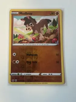MUDBRAY 105/202 SWORD & SHIELD REVERSE HOLO C NM - Image 2