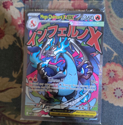 Pokemon TCG Mega Charizard X EX Promo With Oricorio Ex Promo. Unopened Plastic. - Image 1