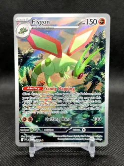 Pokemon Flygon 101/094 Illustration Rare Phantasmal Flames Holo NM - Image 1