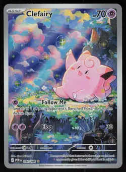 CLEFAIRY 094/088 Holo Illustration Rare Perfect Order Pokemon Near Mint - Image 1