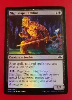 1x Nightscape Familiar | FOIL | Dominaria Remastered | MTG Magic Cards - Image 1