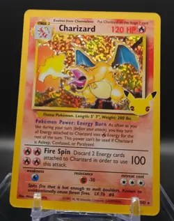 Pokemon - Charizard 4/102 - Celebrations 25th Anniversary Holo - Image 1