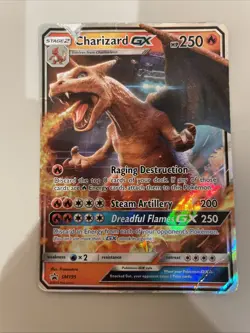 2019 Sun & Moon Promos Charizard GX Ultra Rare Holo #SM195 Pokemon Card - Image 1