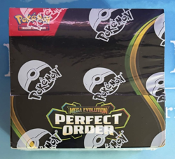 Pokemon Mega Evolution Perfect Order Booster Box Sealed - Image 1