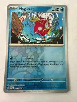 Pokemon - Magikarp - Common - Reverse Holo - 044/198 - NM - Image 1