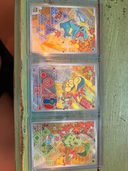 Pokemon First Partner Series 2 Johto Chikorita 046 Cyndaquil 047 & Totodile 048 - Image 1