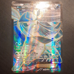Pokemon Glaceon EX Fates Collide #116/124 Full Art Holo Ultra Rare - Image 1