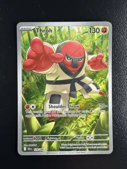 Pokemon Black Bolt Throh 128 Illustration Rare Mint NM - Image 1