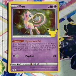 Mew 011 Holo Celebrations mint Pokemon TCG English - Image 1