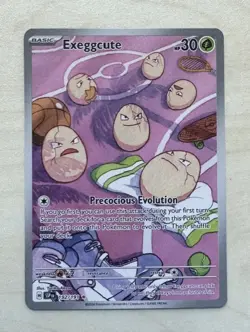 Pokemon TCG Exeggcute 192/191 Surging Sparks Hyper Rare NM - Image 1