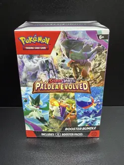 Paldea Evolved Booster Bundle Factory Sealed SV02 Pokemon Scarlet & Violet - Image 1