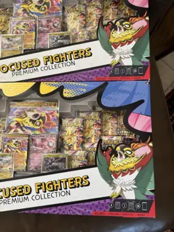 2 (Two) Pokemon TCG Ascended Heroes Focused Fighters Box w/ Booster Promo - Image 4