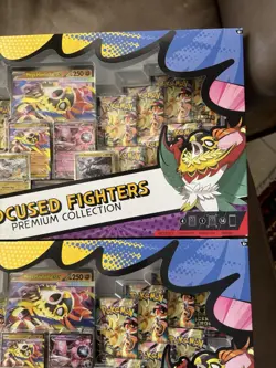 2 (Two) Pokemon TCG Ascended Heroes Focused Fighters Box w/ Booster Promo - Image 5