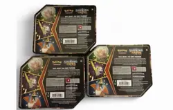 Pokemon TCG Shining Fates Boltund-Cramorant -Eldegoss V Tin Set of 3 Sealed - Image 2