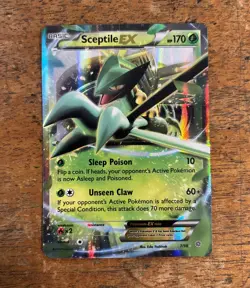 Sceptile EX 7/98 XY Ancient Origins Holo Ultra Rare Pokemon TCG (2015) - Image 1