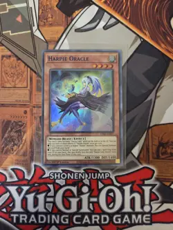 YUGIOH HARPIE ORACLE LDS2-EN077 ULTRA 1ST ED NM PURPLE - Image 1