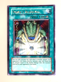 yugioh Sebek's Blessing PCJ-EN002 Secret Rare Unlimited Ed near mint - Image 2