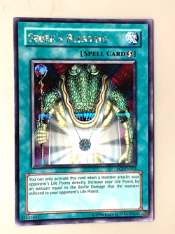 yugioh Sebek's Blessing PCJ-EN002 Secret Rare Unlimited Ed near mint - Image 3