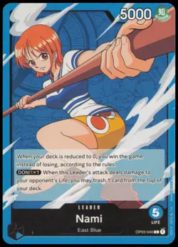NAMI (040) OP03-040 L PILLARS OF STRENGTH ONE PIECE RARE NM - Image 1