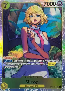 Stussy SR OP13-110 - Carrying On His Will - One Piece TCG - Image 1