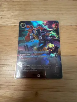 Darkwing Duck & Launchpad Enchanted Disney Lorcana Attack Of The Vine - Image 1