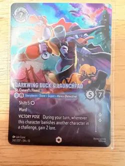 Darkwing Duck & Launchpad Enchanted Disney Lorcana Attack Of The Vine - Image 2