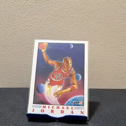 Fleer 1991-92 Pro Vision Insert Michael Jordan Chicago Bulls Card #2OF6 - Image 1