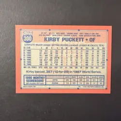 Kirby Puckett 3 Card Lot Topps Operation Desert Shield Black Gold Label - Image 4