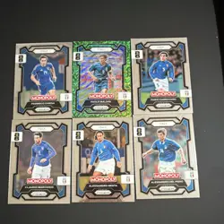 Panini Prizm World Cup 2026 Italy Monopoly Prizm 6-Card Lot Maldini + #34-38 - Image 1