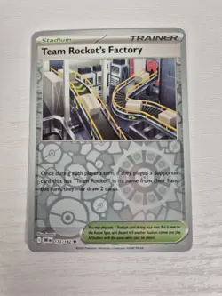 173/182 Team Rocket's Factory Reverse Holo Card Destined Rivals NM Pokemon TCG - Image 1