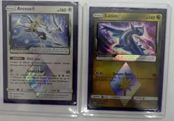 Latios & Arceus Prism Star – SM Celestial Storm & Ultra Force – Pokemon Cards - Image 1