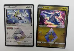 Latios & Arceus Prism Star – SM Celestial Storm & Ultra Force – Pokemon Cards - Image 2