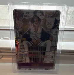 Bandai Kuzan OP02-096 Special Alt Art Foil Character Card 8000 Power English - Image 1