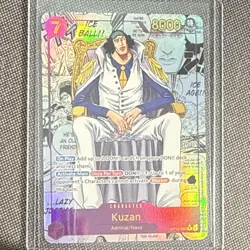 Bandai Kuzan OP02-096 Special Alt Art Foil Character Card 8000 Power English - Image 3