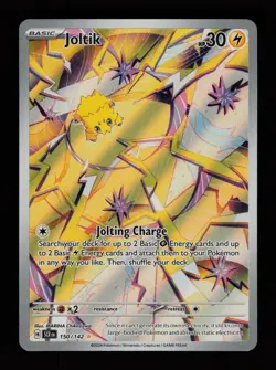 Joltik 150/142 Holo Illustration Rare Stellar Crown Pokemon Cards - Image 1