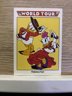 Flamenco Fun! #205 World Tour Disney Collector's Cards Impel 🚨 - Image 1