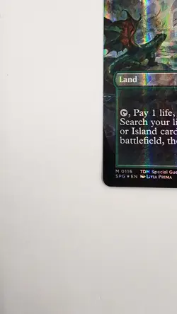 Misty Rainforest X1 Mtg Tarkir Dragon Storm Nm Borderless Foil Dragonscale - Image 5