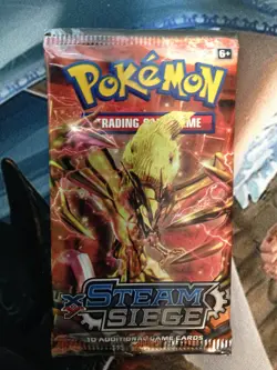 Pokemon "Steam Siege" 10-Card Sealed Booster Pack (Yveltal) X1 - Image 1