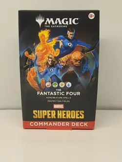 Magic: The Gathering Marvel Super Heroes Fantastic Four Commander Deck 100 EN - Image 1